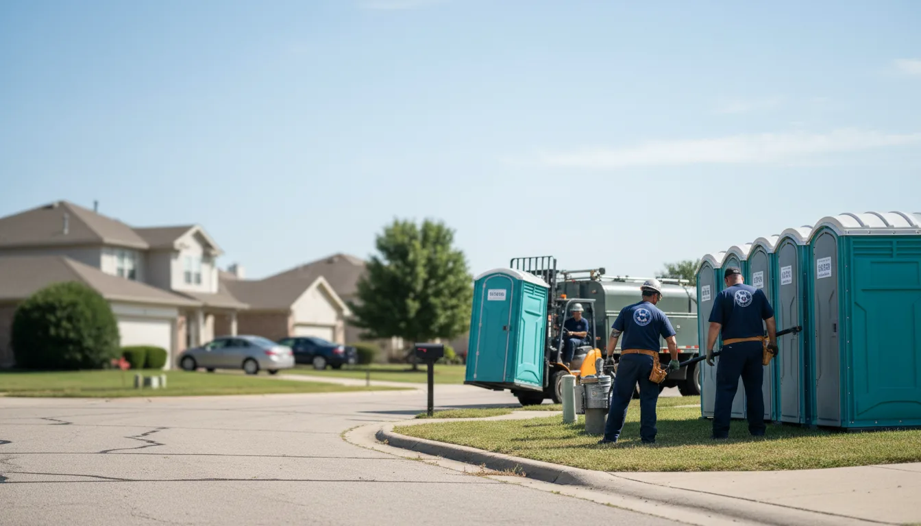 Porta Potty Rental in Delaware, NJ near me
